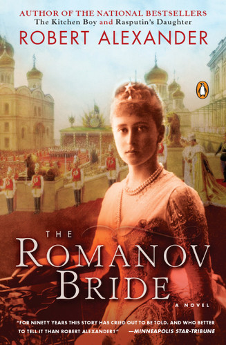 The Romanov Bride: A Novel (A Romanov Novel) book cover by Robert Alexander