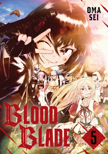 BLOOD BLADE 5 (Blood Blade) book cover by Oma Sei