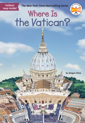 Where Is the Vatican? (Where Is?) book cover by Megan Stine, Who HQ