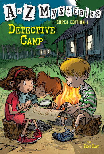 A to Z Mysteries Super Edition 1: Detective Camp (A to Z Mysteries) book cover by Ron Roy