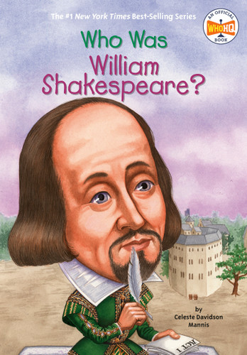 Who Was William Shakespeare? (Who Was?) book cover by Celeste Mannis, Who HQ