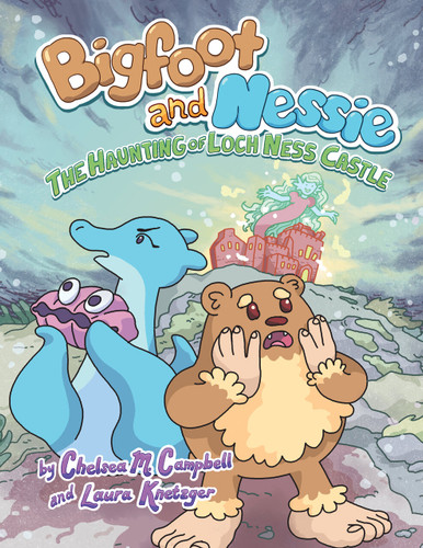 The Haunting of Loch Ness Castle #2: A Graphic Novel (Bigfoot and Nessie) book cover by Chelsea M. Campbell