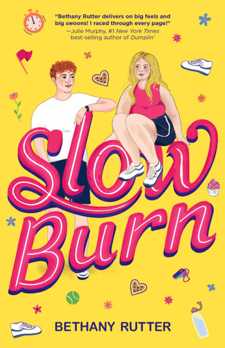 Slow Burn book cover by Bethany Rutter