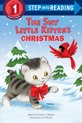 The Shy Little Kitten's Christmas (Step into Reading, Step 1) book cover by Kristen L. Depken