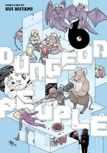 Dungeon People Vol. 6 (Dungeon People) book cover by Sui Hutami