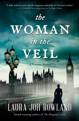 The Woman in the Veil: A Victorian Mystery (A Victorian Mystery) book cover by Laura Joh Rowland