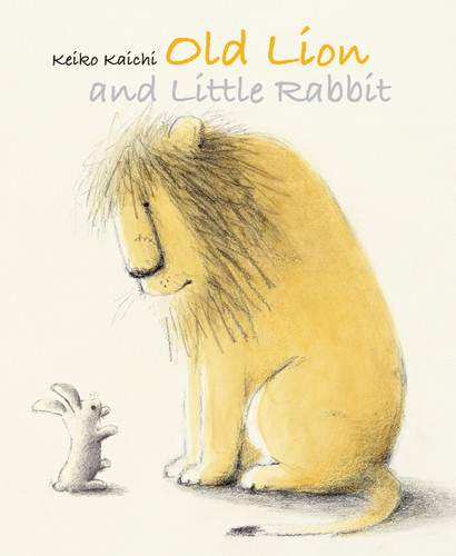 Old Lion and the Little Rabbit book cover by Keiko Kaichi