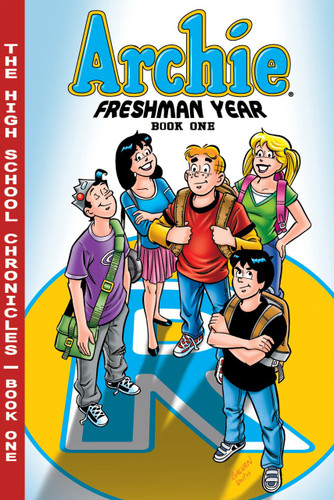 Archie Freshman Year Book 1 (The Highschool Chronicles Series) book cover by Batton Lash