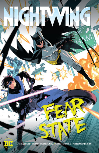Nightwing: Fear State book cover by Tom Taylor