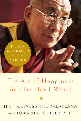 The Art of Happiness in a Troubled World book cover by Dalai Lama, Howard Cutler, M.D.