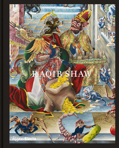 Raqib Shaw book cover by Raqib Shaw