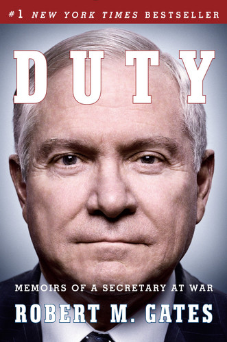 Duty: Memoirs of a Secretary at War book cover by Robert M. Gates