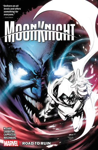 Moon Knight Vol. 4: Road To Ruin (MOON KNIGHT) book cover by Jed MacKay, Danny Lore