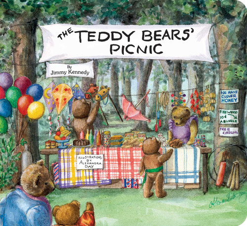 The Teddy Bears' Picnic (Classic Board Books) book cover by Jimmy Kennedy