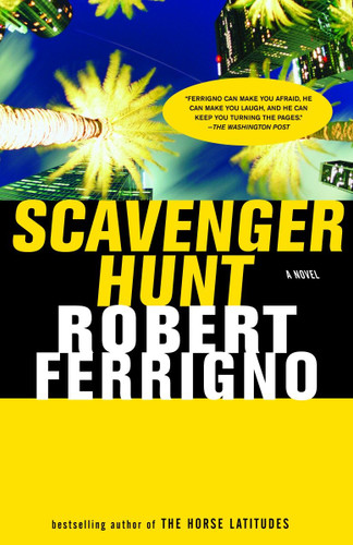Scavenger Hunt book cover by Robert Ferrigno