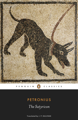 The Satyricon book cover by Petronius
