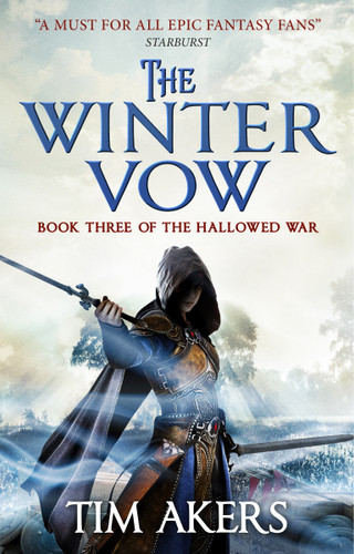 The Winter Vow (The Hallowed War #3) book cover by Tim Akers