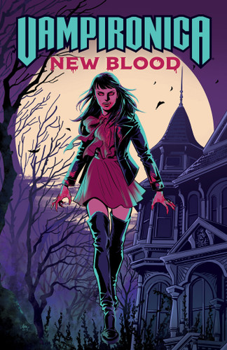 Vampironica: New Blood book cover by Frank Tieri, Michael Moreci