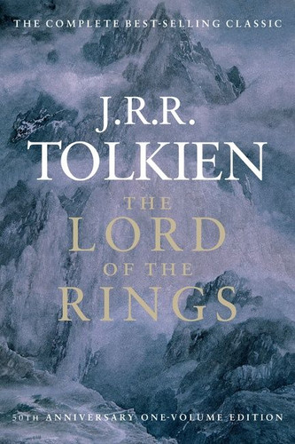 The Lord Of The Rings: The Fellowship of the Ring, The Two Towers, The Return of the King book cover by J.R.R. Tolkien