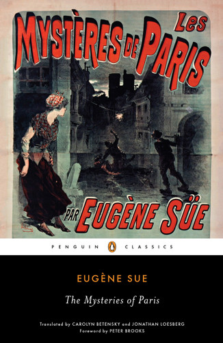 The Mysteries of Paris book cover by Eugene Sue