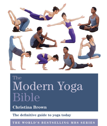 Modern Yoga Bible book cover by Christina Brown