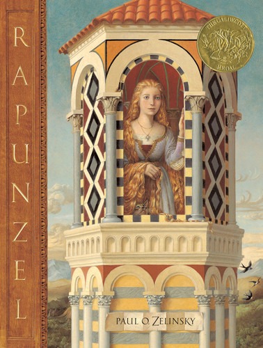 Rapunzel book cover by Brothers Grimm