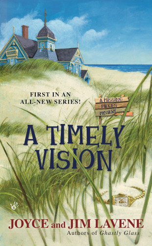 A Timely Vision (A Missing Pieces Mystery) book cover by Joyce and Jim Lavene