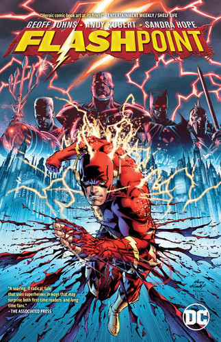 Flashpoint (New Edition) book cover by Geoff Johns