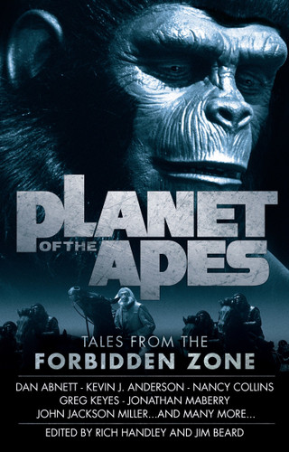Planet of the Apes: Tales from the Forbidden Zone (Planet of the Apes) book cover by Jim Beard, Kevin J. Anderson, Nancy Collins, Jonathan Maberry