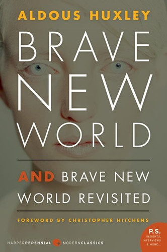 Brave New World and Brave New World Revisited book cover by Aldous Huxley