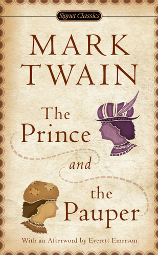 The Prince and the Pauper book cover by Mark Twain