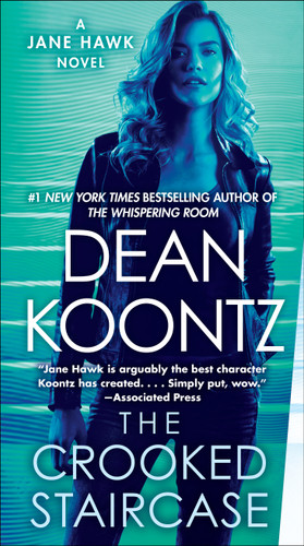 The Crooked Staircase: A Jane Hawk Novel (Jane Hawk) book cover by Dean Koontz