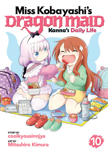 Miss Kobayashi's Dragon Maid: Kanna's Daily Life Vol. 10 (Miss Kobayashi's Dragon Maid: Kanna's Daily Life) book cover by Coolkyousinnjya