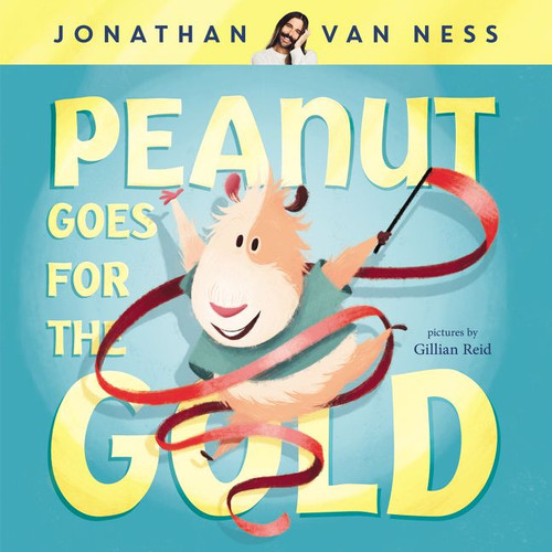 Peanut Goes for the Gold book cover by Jonathan Van Ness
