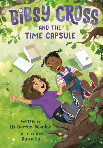 Bibsy Cross and the Time Capsule (Bibsy Cross) book cover by Liz Garton Scanlon