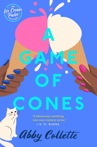 A Game of Cones (An Ice Cream Parlor Mystery) book cover by Abby Collette
