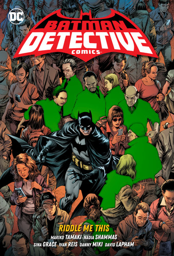 Batman: Detective Comics Vol. 4: Riddle Me This book cover by Mariko Tamaki, Nadia Shammas
