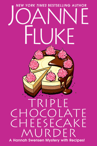 Triple Chocolate Cheesecake Murder (A Hannah Swensen Mystery) book cover by Joanne Fluke
