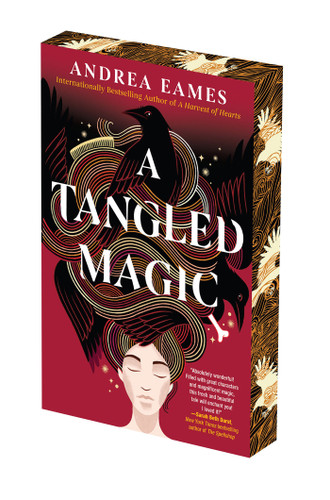 A Tangled Magic: Deluxe Stenciled Edges book cover by Andrea Eames