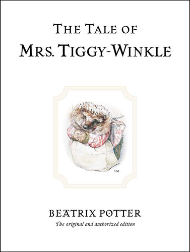 The Tale of Mrs. Tiggy-Winkle (Peter Rabbit) book cover by Beatrix Potter