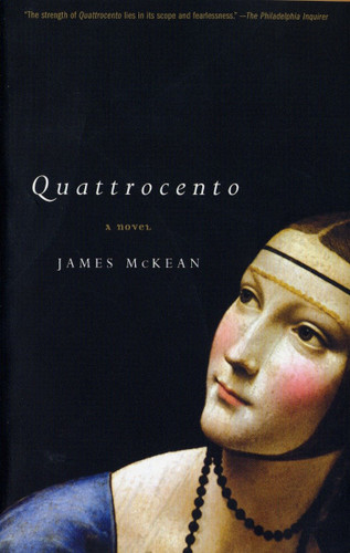 Quattrocento book cover by James McKean