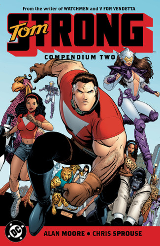 Tom Strong Compendium Two book cover by Alan Moore