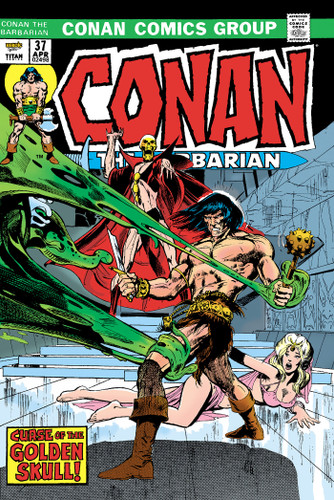 Conan The Barbarian: The Original Comics Omnibus Vol.2 (CONAN THE BARBARIAN OMNIBUS) book cover by Roy Thomas
