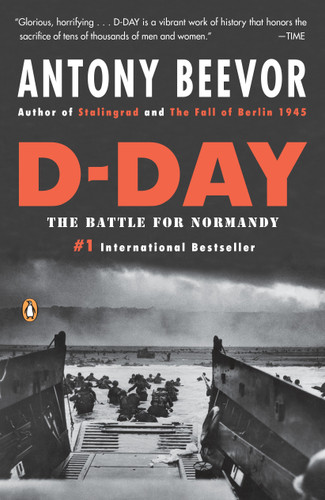 D-Day: The Battle for Normandy book cover by Antony Beevor