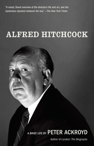 Alfred Hitchcock book cover by Peter Ackroyd