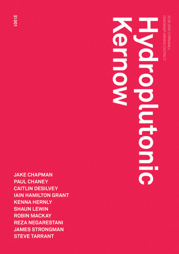 Hydroplutonic Kernow (Urbanomic / Redactions) book cover by 
