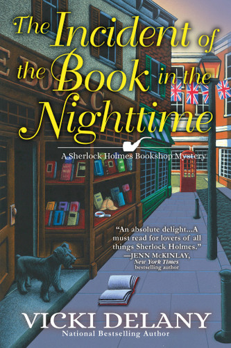 The Incident of the Book in the Nighttime: A Sherlock Holmes Bookshop Mystery (A Sherlock Holmes Bookshop Mystery) book cover by Vicki Delany