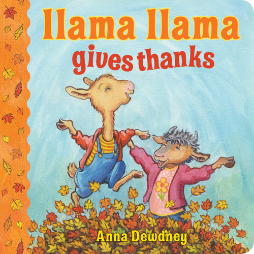 Llama Llama Gives Thanks (Llama Llama) book cover by Anna Dewdney