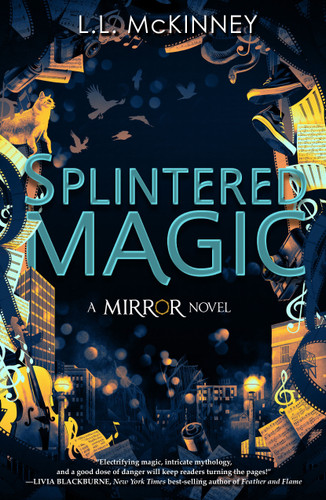 Splintered Magic (The Mirror) book cover by L.L. McKinney