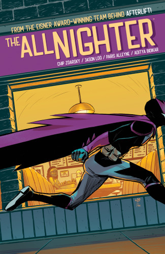The All-Nighter (The All-Nighter) book cover by Chip Zdarsky